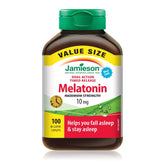Jamieson Melatonin 10 mg bottle front view