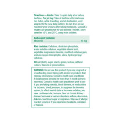 100 count Jamieson Melatonin bottle packaging