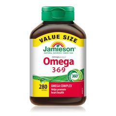 Jamieson Omega 3-6-9 Softgels bottle front