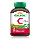 Bottle of Jamieson Vitamin C 1,000 mg Timed Release