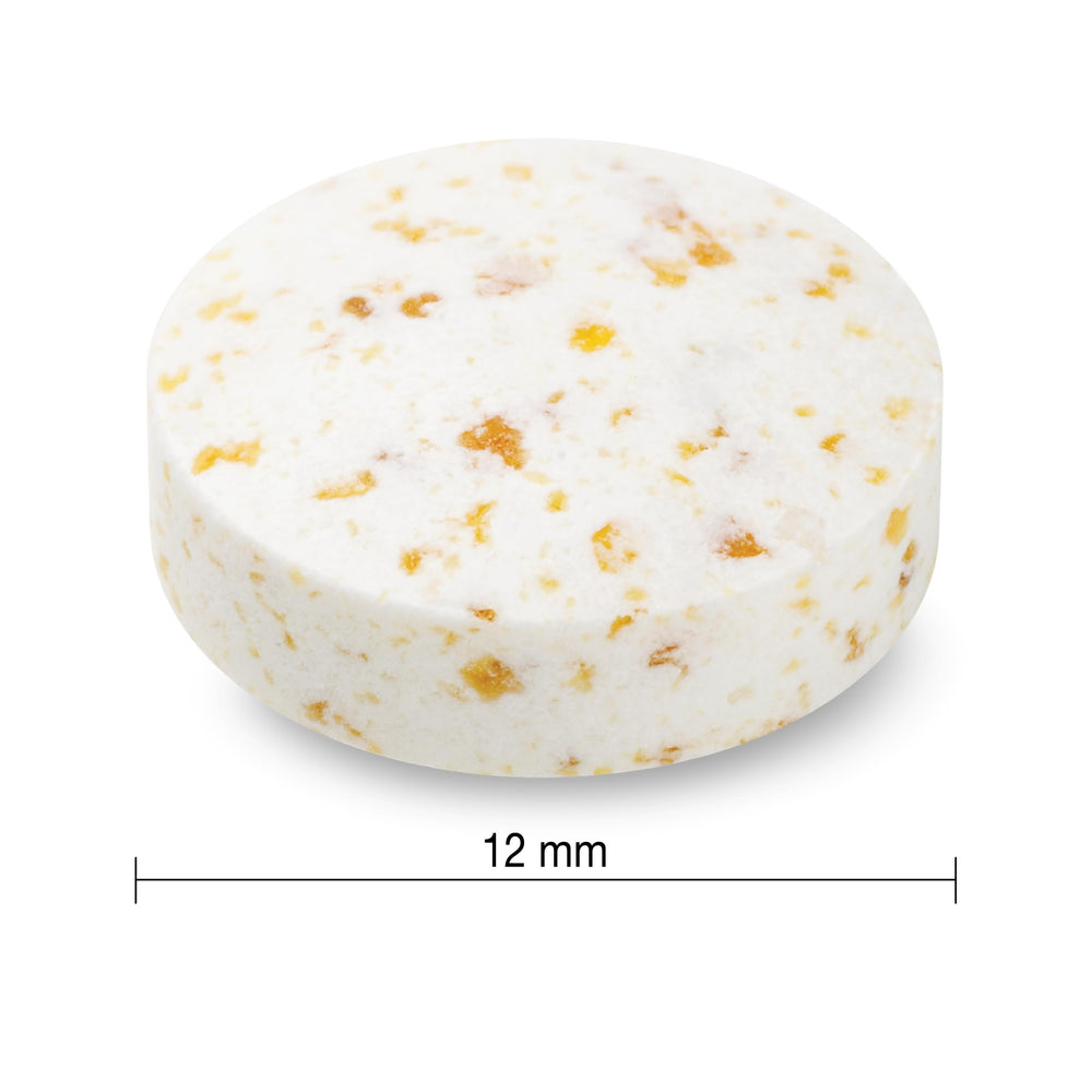 Serving suggestion for Jamieson Vitamin D3 Tangy Orange chewables