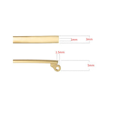Replacement temple arm kit contents and packaging