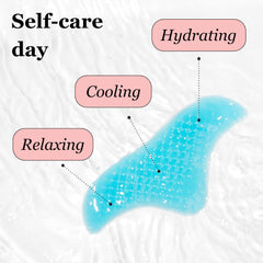 Collagen ingredient representation in forehead patch