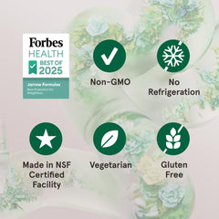 Vegetarian, gluten-free, non-GMO labeling on package