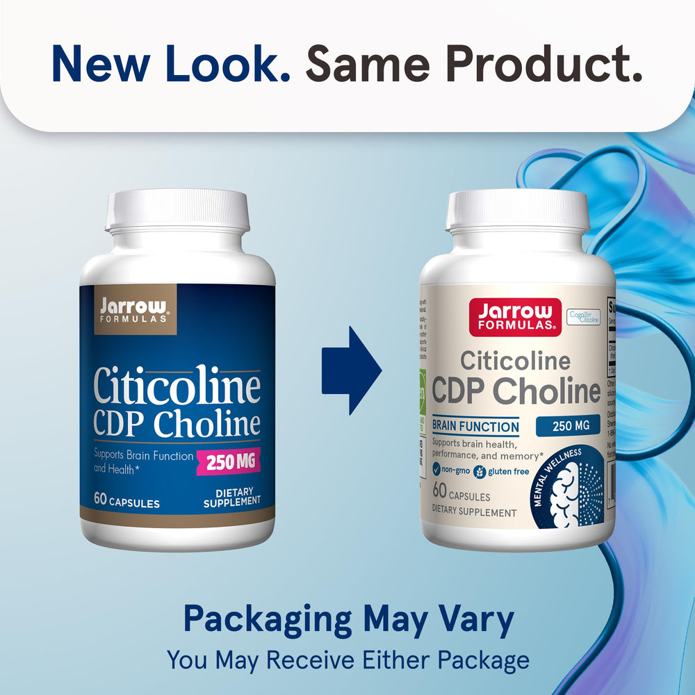 Choline CDP Choline 250 mg capsule ingredients close-up
