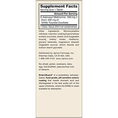 Product packaging and ingredients panel