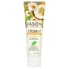 Jason Simply Coconut Soothing Toothpaste Coconut Chamomile 4.2 oz tube