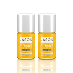 JASON Vitamin E oil packaging and bottle.