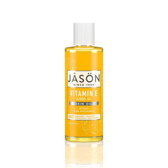 Pack of three 4 oz bottles of JASON Vitamin E 5,000 IU All Over Body Nourishment Oil