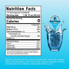 Back label of Java House Arctic Freeze 12-pack packaging
