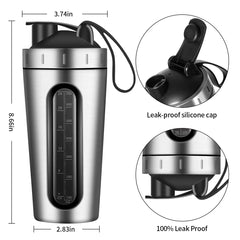 Jeedoo shaker 28oz mixing ball ensures smooth dissolving
