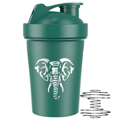 JEELA SPORTS bottle pre-workout mixer shown in gym bag for quick energizing drinks.
