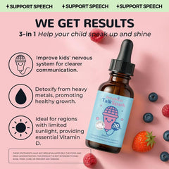 Close-up of JerlyMush Zeolite Detox for Kids bottle back label