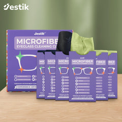Compact travel storage of Jestik microfiber cloths