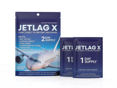 JetLag X packaging on white background