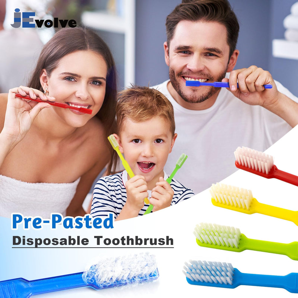 Portable travel toothbrushes for camping and trips