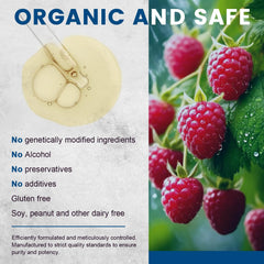 Vegan, sugar-free indication on JIANKYTZ Drops packaging