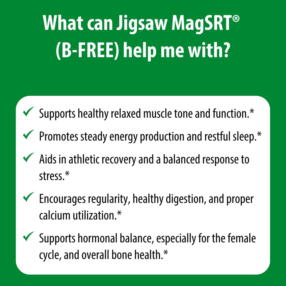 Digestive comfort from slow-release magnesium formula
