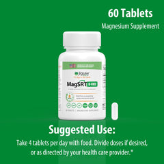 60-tablet bottle of MagSRT magnesium supplement
