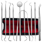 Jimy 10-Piece Dental Tools Set with case