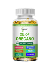 Bottle of JINGYAT Oil of Oregano Softgels with Black Seed Oil