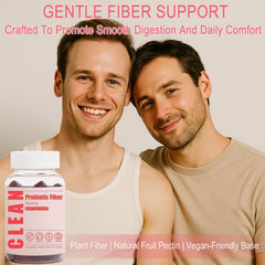 Front packaging label of JINMAO Clean Fiber Gummies