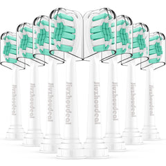Jiuzhoudeal Replacement Toothbrush Heads for Philips Sonicare 8-pack - front view