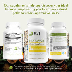 Made in the USA badge on Shatavari supplement