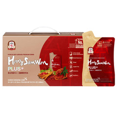 Packaging of JungKwanJang Hong Sam Won Korean Red Ginseng Drink, 30 pouches