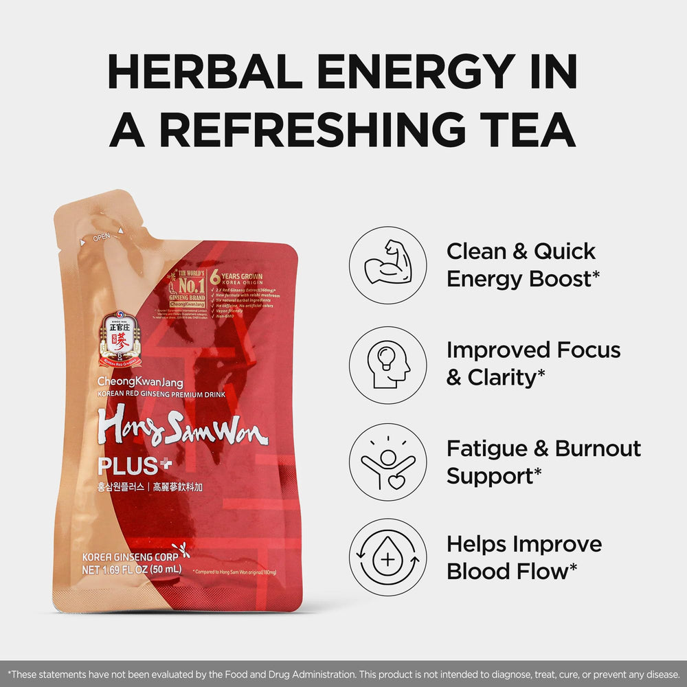 Label highlights vegan-friendly, caffeine-free, non-GMO