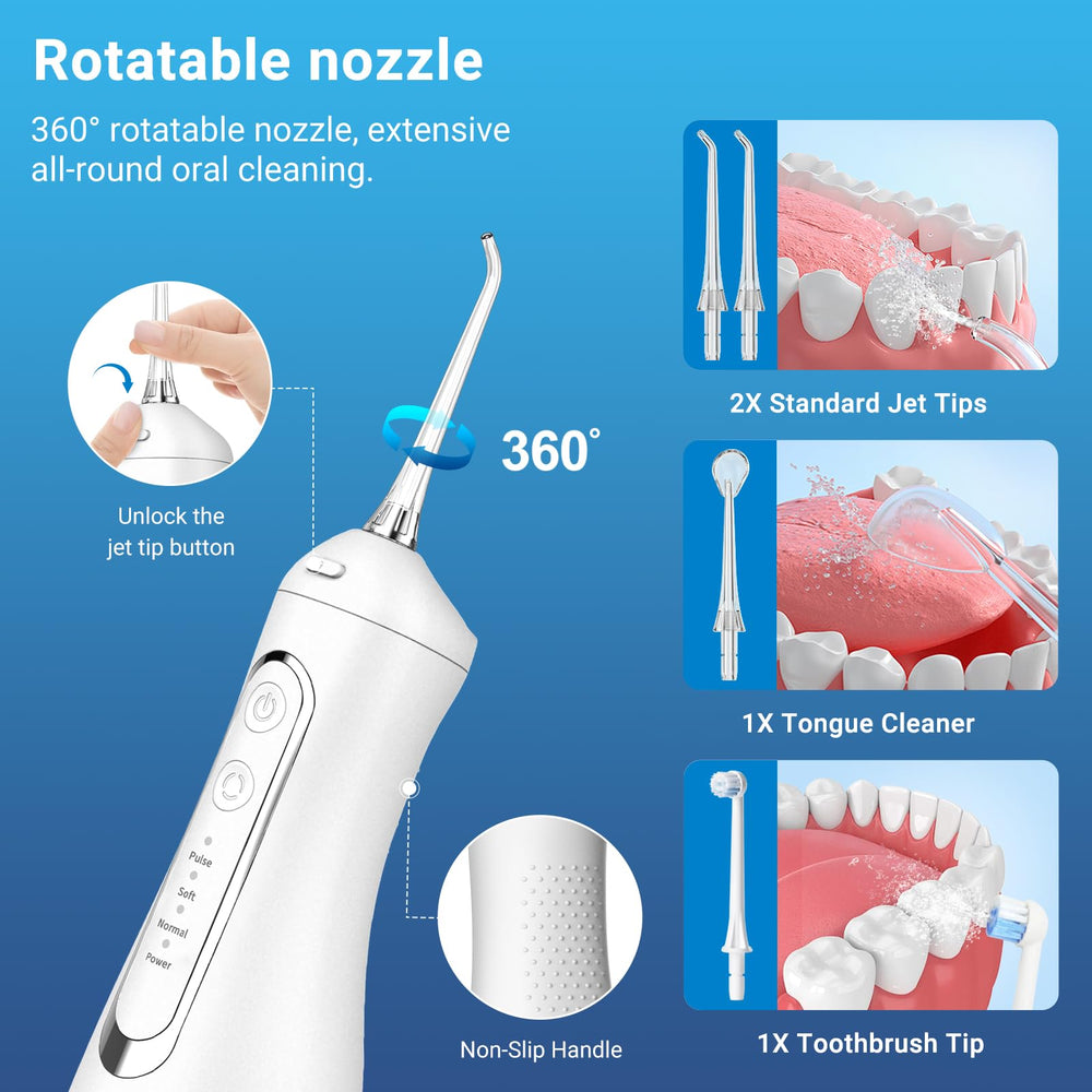 IPX7 waterproof design for bathroom use