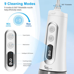 High pressure water jet nozzle with 4 interchangeable tips