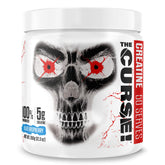 JNX Sports The Curse Creatine Monohydrate Blue Raspberry bottle front 50 servings 350g