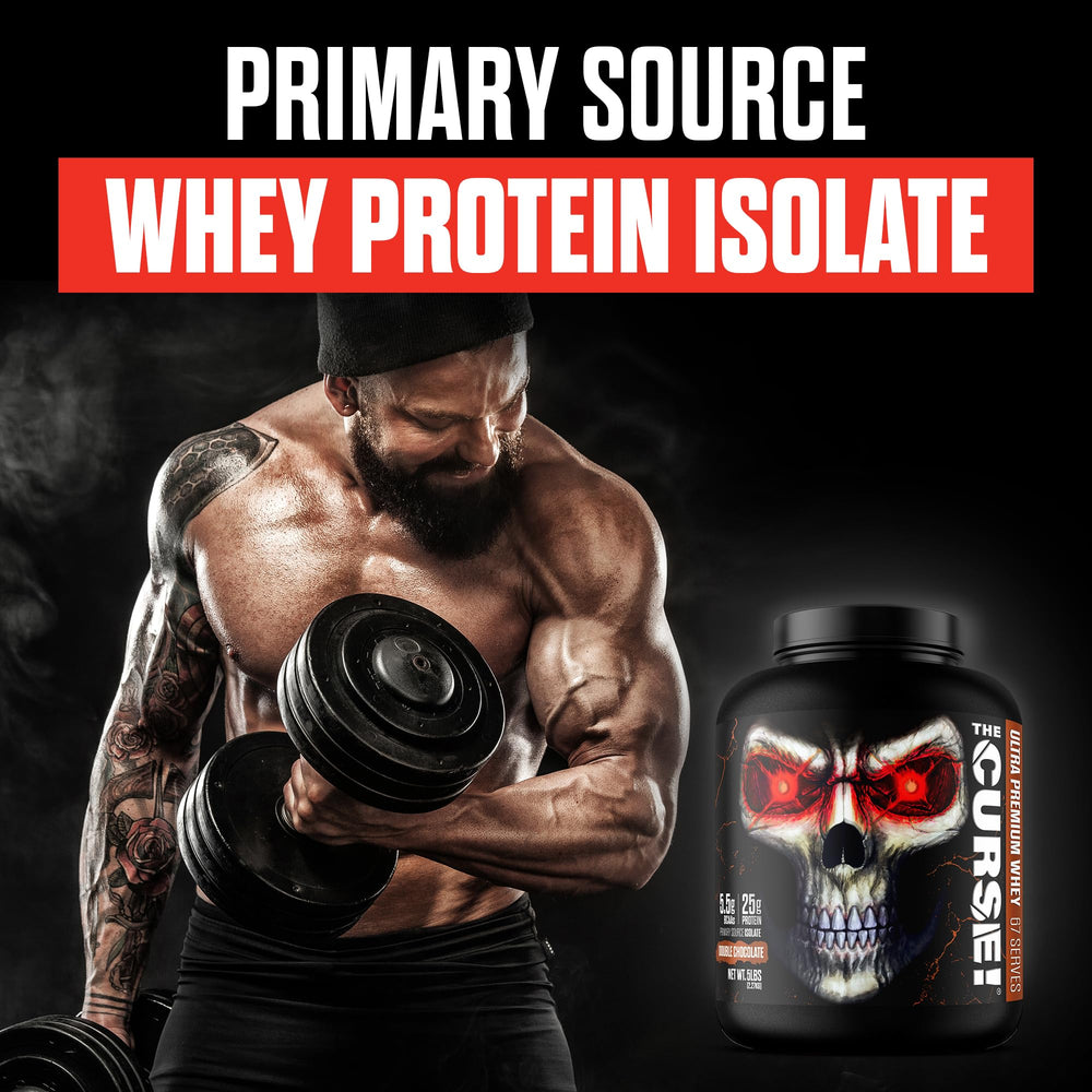 Graphic indicating 25g protein per serving
