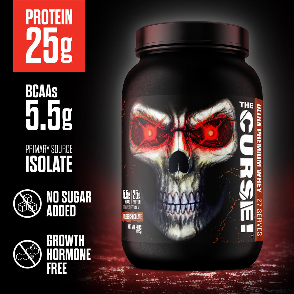 Creamy shake prepared with The Curse! Ultra Premium Whey