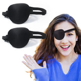 joaoxoko Eye Patches for Adults – Black 3D Adjustable Eye Mask (2 Pack)