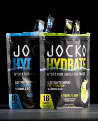 One Jocko Fuel Hydrate packet with powder ready to mix