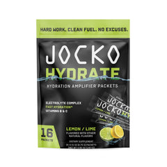 Jocko Fuel Packets Lemon Lime front view 16-pack