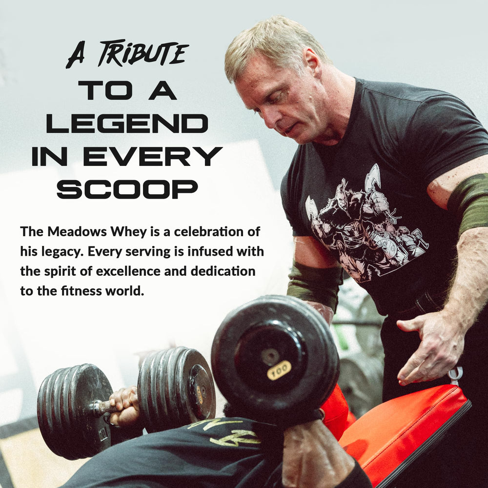 Granite Supplements The Meadows brand story honoring John Meadow legacy.