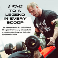Granite Supplements The Meadows brand story honoring John Meadow legacy.