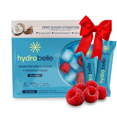 JoinBelle HydroBelle 3X Electrolyte Sticks Blue Razz hero shot