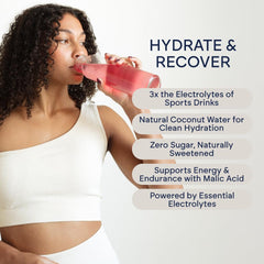 Portable 32-count pack of HydroBelle Very Berry electrolyte sticks