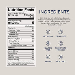 JoinBelle HydroBelle berry packet closeup showing zero sugar and clean ingredients.