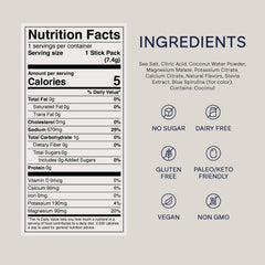 JoinBelle HydroBelle blue razz glass shows refreshing flavor without sugar