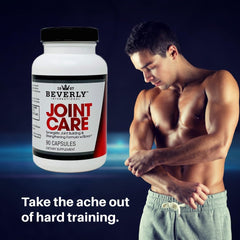 Close-up of Joint Care ingredients: glucosamine, chondroitin, MSM