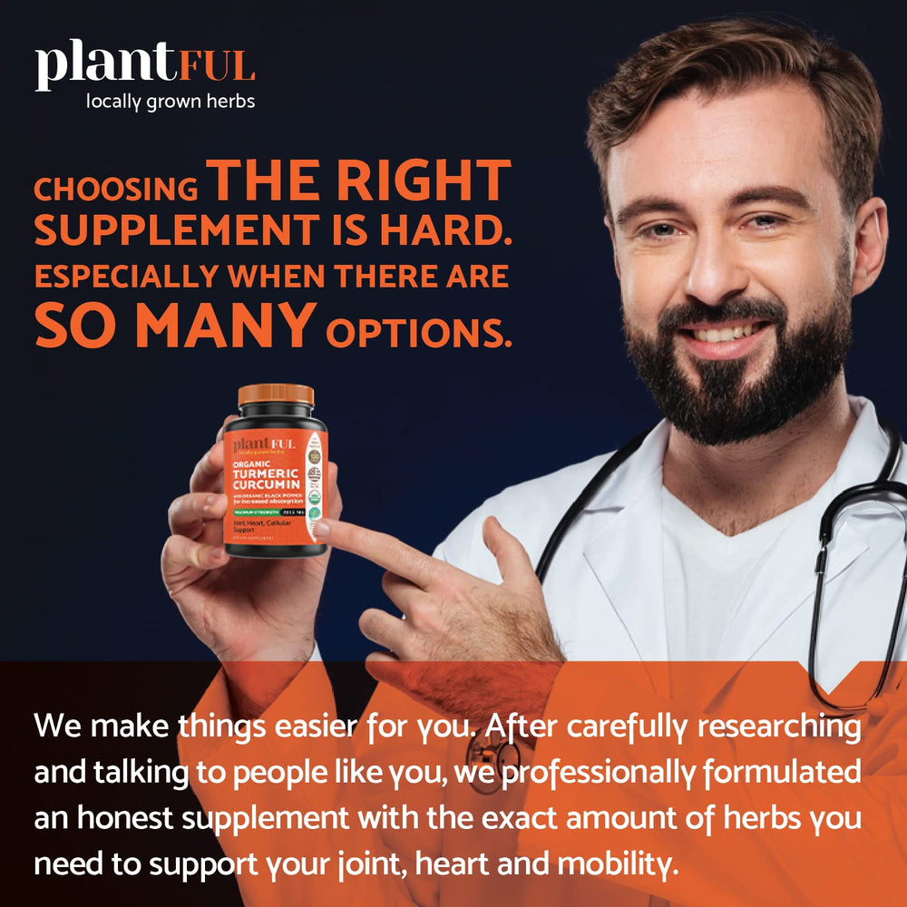 Joint health support with turmeric