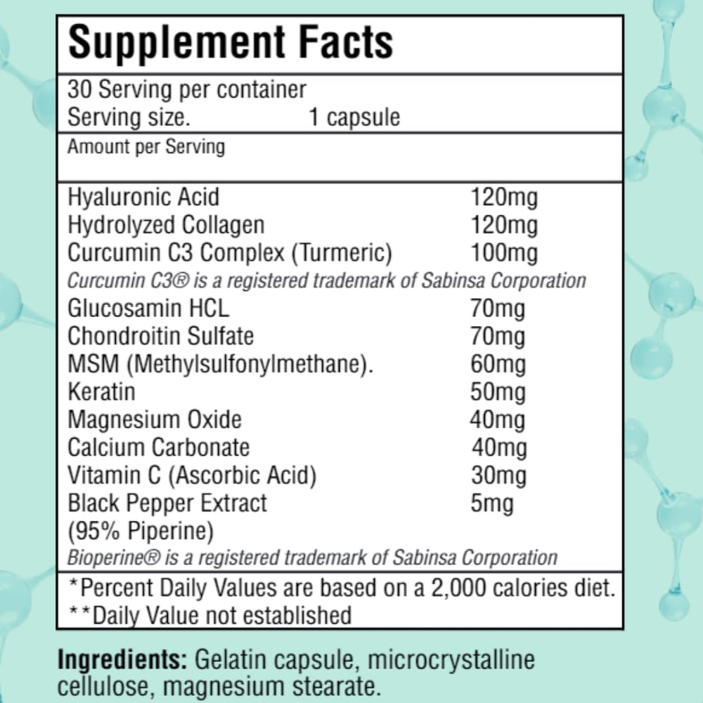 BioPerine to enhance absorption