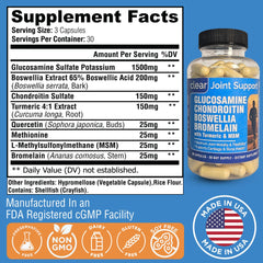 Joint support capsules in an outer bottle
