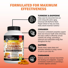 Joint support concept with turmeric supplement