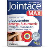 Jointace Max bottle front showing joint support for daily activity.